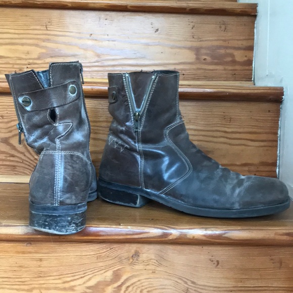 Steve Madden Leather Boots - Picture 2 of 4